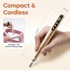 image:imageMakartt PenShaped Rechargeable Nail Drill for Beginners 25000 RPM Cordless Electric Nail File with 5Speed LED Display Lightweight Quiet E File Kit for Gel Polish Removal Home Travel UsePurpleHepsela Gold