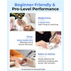 image:imageMakartt PenShaped Rechargeable Nail Drill for Beginners 25000 RPM Cordless Electric Nail File with 5Speed LED Display Lightweight Quiet E File Kit for Gel Polish Removal Home Travel UsePurpleTypus Black