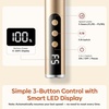 image:imageMakartt PenShaped Rechargeable Nail Drill for Beginners 25000 RPM Cordless Electric Nail File with 5Speed LED Display Lightweight Quiet E File Kit for Gel Polish Removal Home Travel UsePurpleHepsela Gold