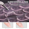 image:imageMakartt Pink Nail Adhesive Tab Press On Nail Glue Sticker Double Side 240 PCS 10 Sheets Waterproof Breathable Super Sticky Nails Tab for False Nails Tape Jelly Fake Nail Tips Adhesive Nail Tab GluePink Nail Adhesive Tab