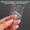 image:imageMakartt Pink Nail Adhesive Tab Press On Nail Glue Sticker Double Side 240 PCS 10 Sheets Waterproof Breathable Super Sticky Nails Tab for False Nails Tape Jelly Fake Nail Tips Adhesive Nail Tab GluePink Nail Adhesive Tab