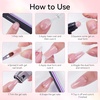 image:imageMakartt Poly Nail Gel Kit 6 Nude Colors Solid Builder 15ML for Poly Extension Enhancement Set with Slip Solution Base Top Coat Dual Forms All in One Hard Gels for Nails Starter Supplies KitClear Nude Pink Colors