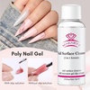 image:imageMakartt Poly Nail Gel Kit 6 Nude Colors Solid Builder 15ML for Poly Extension Enhancement Set with Slip Solution Base Top Coat Dual Forms All in One Hard Gels for Nails Starter Supplies KitNude Colors