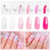 image:imageMakartt Poly Nail Gel Kit 6 Nude Colors Solid Builder 15ML for Poly Extension Enhancement Set with Slip Solution Base Top Coat Dual Forms All in One Hard Gels for Nails Starter Supplies KitPink Series Colors