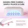 image:imageMakartt Press on Nails Stand Clear and Pink Nail Holder for Painting Nails Stands for Art Display Practice Magnetic Clear Glitter Flower Fake Holders with Reusable Adhesive Putty for Home Salon DIYPink10pcs