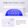 image:imageMakartt Press on Nails Stand Clear and Pink Nail Holder for Painting Nails Stands for Art Display Practice Magnetic Clear Glitter Flower Fake Holders with Reusable Adhesive Putty for Home Salon DIYSilver