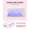 image:imageMakartt Press on Nails Stand Clear and Pink Nail Holder for Painting Nails Stands for Art Display Practice Magnetic Clear Glitter Flower Fake Holders with Reusable Adhesive Putty for Home Salon DIYPedestal