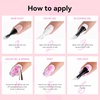 image:imageMakartt Rainbow Cat Eye Gel Nail Polish Glitter Universal 9D Holographic Sparkly Soak Off Gel UVLED Manicure with Magnet Stick for Nail Art Designs 10mlA2Blooming Gel Polish 2 PCS