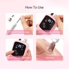 image:imageMakartt Rechargeable Electric Nail Drill 35000 RPM Nail Drill File with Storage Stand for Acrylic Gel Polishing Removing LED DisplayCordless Efile with Bits Kit for Manicure Beginner Home PinkHephaely Pink