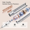 image:imageMakartt Rechargeable Electric Nail Drill 35000 RPM Nail Drill File with Storage Stand for Acrylic Gel Polishing Removing LED DisplayCordless Efile with Bits Kit for Manicure Beginner Home PinkHephaely White