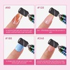 image:imageMakartt Sanding Bands for Nail Drill  100 Pcs 180Fine Grits Nail File Sanding Bands for Drill Bits Nail Prep Smooth Polish Upgrade Thicker Durable Sanding Drill Bit for Acrylic Nails Gel BlackBlack