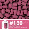 image:imageMakartt Sanding Bands for Nail Drill  100 Pcs 180Fine Grits Nail File Sanding Bands for Drill Bits Nail Prep Smooth Polish Upgrade Thicker Durable Sanding Drill Bit for Acrylic Nails Gel BlackPink