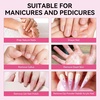 image:imageMakartt Sanding Bands for Nail Drill  100 Pcs 180Fine Grits Nail File Sanding Bands for Drill Bits Nail Prep Smooth Polish Upgrade Thicker Durable Sanding Drill Bit for Acrylic Nails Gel BlackBlack
