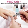 image:imageMakartt Sanding Bands for Nail Drill100 Pcs Nail File Sanding Bands for Drill Bits 180 Medium Grits for Acrylic Nails Gel Removing and Shaping Upgrade Thicker Durable Sanding Drill Bit WhiteBlack