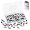 image:imageMakartt Sanding Bands for Nail Drill100 Pcs Nail File Sanding Bands for Drill Bits 180 Medium Grits for Acrylic Nails Gel Removing and Shaping Upgrade Thicker Durable Sanding Drill Bit WhiteWhite