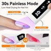 image:imageMakartt UV LED Nail Lamp UV Light for Gel Nails 6W Mini USB Portable Lamp Fast Drying Gel Polish Curing Light 60S Timer Dryer Manicure Salon Home DIYA1White