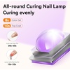 image:imageMakartt UV LED Nail Lamp UV Light for Gel Nails 6W Mini USB Portable Lamp Fast Drying Gel Polish Curing Light 60S Timer Dryer Manicure Salon Home DIYA1White