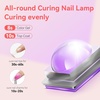 image:imageMakartt UV LED Nail Lamp UV Light for Gel Nails 6W Mini USB Portable Lamp Fast Drying Gel Polish Curing Light 60S Timer Dryer Manicure Salon Home DIYA4Diamond