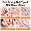 image:imageMakartt UV LED Nail Lamp UV Light for Gel Nails 6W Mini USB Portable Lamp Fast Drying Gel Polish Curing Light 60S Timer Dryer Manicure Salon Home DIYA2Rose Gold