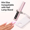 image:imageMakartt UV LED Nail Lamp UV Light for Gel Nails 6W Mini USB Portable Lamp Fast Drying Gel Polish Curing Light 60S Timer Dryer Manicure Salon Home DIYA2Rose Gold