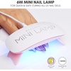 image:imageMakartt UV LED Nail Lamp UV Light for Gel Nails 6W Mini USB Portable Lamp Fast Drying Gel Polish Curing Light 60S Timer Dryer Manicure Salon Home DIYPink
