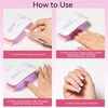 image:imageMakartt UV LED Nail Lamp UV Light for Gel Nails 6W Mini USB Portable Lamp Fast Drying Gel Polish Curing Light 60S Timer Dryer Manicure Salon Home DIYPink