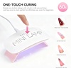 image:imageMakartt UV LED Nail Lamp UV Light for Gel Nails 6W Mini USB Portable Lamp Fast Drying Gel Polish Curing Light 60S Timer Dryer Manicure Salon Home DIYPink