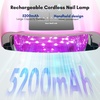 image:imageMakartt UV LED Nail Lamp for Gel Nails  Rechargeable Aurora 30W Nail Light with 39 LEDs Large Space 2600mAh Battery 4 Timers amp Auto Sensor Fast Curing Cordless Nail Lamp for SalonRose PinkA5UV nail lampGradient Pink