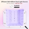 image:imageMakartt UV LED Nail Lamp for Gel Nails  Rechargeable Aurora 30W Nail Light with 39 LEDs Large Space 2600mAh Battery 4 Timers amp Auto Sensor Fast Curing Cordless Nail Lamp for SalonRose PinkA3Pulg in UV nail lampWhite1
