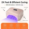 image:imageMakartt UV LED Nail Lamp for Gel Nails  Rechargeable Aurora 30W Nail Light with 39 LEDs Large Space 2600mAh Battery 4 Timers amp Auto Sensor Fast Curing Cordless Nail Lamp for SalonRose PinkA2UV nail lampRose Pink