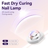 image:imageMakartt UV Nail Lamp Handheld Flash Cure Lamp with Painless Mode 800mAh Rechargeable Portable Nail Light with LCD Display amp 3 Timers for Home amp Salon DIYSilverPink