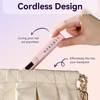 image:imageMakartt UV Nail Lamp Handheld Flash Cure Lamp with Painless Mode 800mAh Rechargeable Portable Nail Light with LCD Display amp 3 Timers for Home amp Salon DIYSilverPink