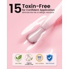 image:imageMakartt UltraPigmented White Gel Nail Polish 15ml One Coat White Gel Polish High Gloss Shine SalonGrade UV Polish Gels Perfect for French Tips amp Nail Art Manicure DIY Salon HomePetal Tint
