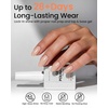 image:imageMakartt UltraPigmented White Gel Nail Polish 15ml One Coat White Gel Polish High Gloss Shine SalonGrade UV Polish Gels Perfect for French Tips amp Nail Art Manicure DIY Salon HomeBarely There
