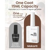 image:imageMakartt UltraPigmented White Gel Nail Polish 15ml One Coat White Gel Polish High Gloss Shine SalonGrade UV Polish Gels Perfect for French Tips amp Nail Art Manicure DIY Salon HomeStay Neutral