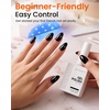 image:imageMakartt UltraPigmented White Gel Nail Polish 15ml One Coat White Gel Polish High Gloss Shine SalonGrade UV Polish Gels Perfect for French Tips amp Nail Art Manicure DIY Salon HomeNight Script