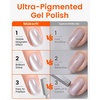 image:imageMakartt UltraPigmented White Gel Nail Polish 15ml One Coat White Gel Polish High Gloss Shine SalonGrade UV Polish Gels Perfect for French Tips amp Nail Art Manicure DIY Salon HomeStudio Light