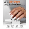 image:imageMakartt UltraPigmented White Gel Nail Polish 15ml One Coat White Gel Polish High Gloss Shine SalonGrade UV Polish Gels Perfect for French Tips amp Nail Art Manicure DIY Salon HomeMilky Muse