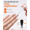 image:imageMakartt UltraPigmented White Gel Nail Polish 15ml One Coat White Gel Polish High Gloss Shine SalonGrade UV Polish Gels Perfect for French Tips amp Nail Art Manicure DIY Salon HomeMilky Muse