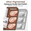 image:imageMakartt UltraPigmented White Gel Nail Polish 15ml One Coat White Gel Polish High Gloss Shine SalonGrade UV Polish Gels Perfect for French Tips amp Nail Art Manicure DIY Salon HomeStay Neutral
