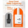 image:imageMakartt UltraPigmented White Gel Nail Polish 15ml One Coat White Gel Polish High Gloss Shine SalonGrade UV Polish Gels Perfect for French Tips amp Nail Art Manicure DIY Salon HomeNight Script
