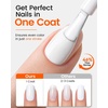 image:imageMakartt UltraPigmented White Gel Nail Polish 15ml One Coat White Gel Polish High Gloss Shine SalonGrade UV Polish Gels Perfect for French Tips amp Nail Art Manicure DIY Salon HomeMilky Muse