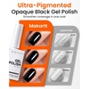 image:imageMakartt UltraPigmented White Gel Nail Polish 15ml One Coat White Gel Polish High Gloss Shine SalonGrade UV Polish Gels Perfect for French Tips amp Nail Art Manicure DIY Salon HomeNight Script