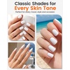 image:imageMakartt UltraPigmented White Gel Nail Polish 15ml One Coat White Gel Polish High Gloss Shine SalonGrade UV Polish Gels Perfect for French Tips amp Nail Art Manicure DIY Salon HomeMilky Muse