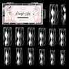 image:imageMakartt Almond Nail Tips 500pcs Medium Prebuffed Full Cover Clear Press on Nails 10 Sizes Soak Off Soft Gel Nail Tips Extension Professional Acrylic Fake Nails No Crease False Nail Salon DIY ArtA103D Medium Square120PCS