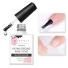 image:imageMakartt Base Coat Nail Polish 15ml  Extra Strong LongLasting Gel Base Coat amp Nail Glue for Small Nail Charms PressOn Nails UVLED Lamp Required Clear Foundation for Salon amp DIY Home UseExtra Strong Base Coat
