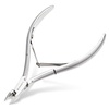 image:imageMakartt Cuticle Nippers Pink Cuticle Trimmer Extremely Sharp Full Jaw Cuticle Remover Nail Care for Manicure Home Salon Use Pack of 1Silver Cuticle Nippers 1 Pack