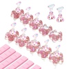 image:imageMakartt Holographic Nail Stand for PressOn Nails DIY Magnetic Holder 2 Pink Glitter Bases Presson Stand for Gel Curing Beginners Practice Skills Salon Nail Tech amp Content Creators Display NailsPinkflower Base