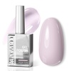 image:imageMakartt Jelly Bright Nude Gel Nail Polish 15ML HemaFree Neutral Nude Nail Polish Sheer Translucent Effect Soak Off UV LED Nail Art Manicure DIY Home Salon Gift for WomenHemafree Lilac Field
