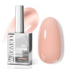 image:imageMakartt Jelly Bright Nude Gel Nail Polish 15ML HemaFree Neutral Nude Nail Polish Sheer Translucent Effect Soak Off UV LED Nail Art Manicure DIY Home Salon Gift for WomenHemafree Clay Muse
